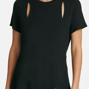 DKNY cutout top